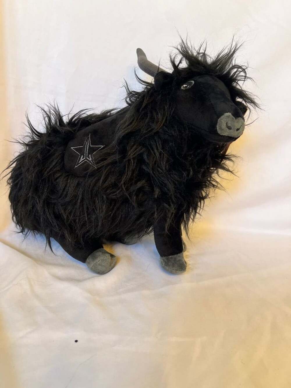 Jeffree Star Cosmetics Black Yak Highland Cow Plush Stuffed Animal